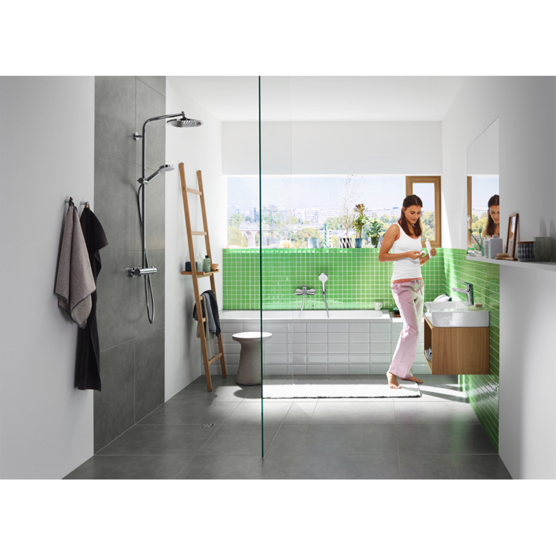 Hansgrohe Attaccapanni Singolo Logis, Cromo, In Ottone, Fissaggio A Parete, Garanzia 5 Anni